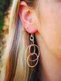 Big Interlocking Hoops Silver