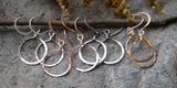 Tiny Hammered Hoops