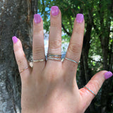 Silver Stacking Ring